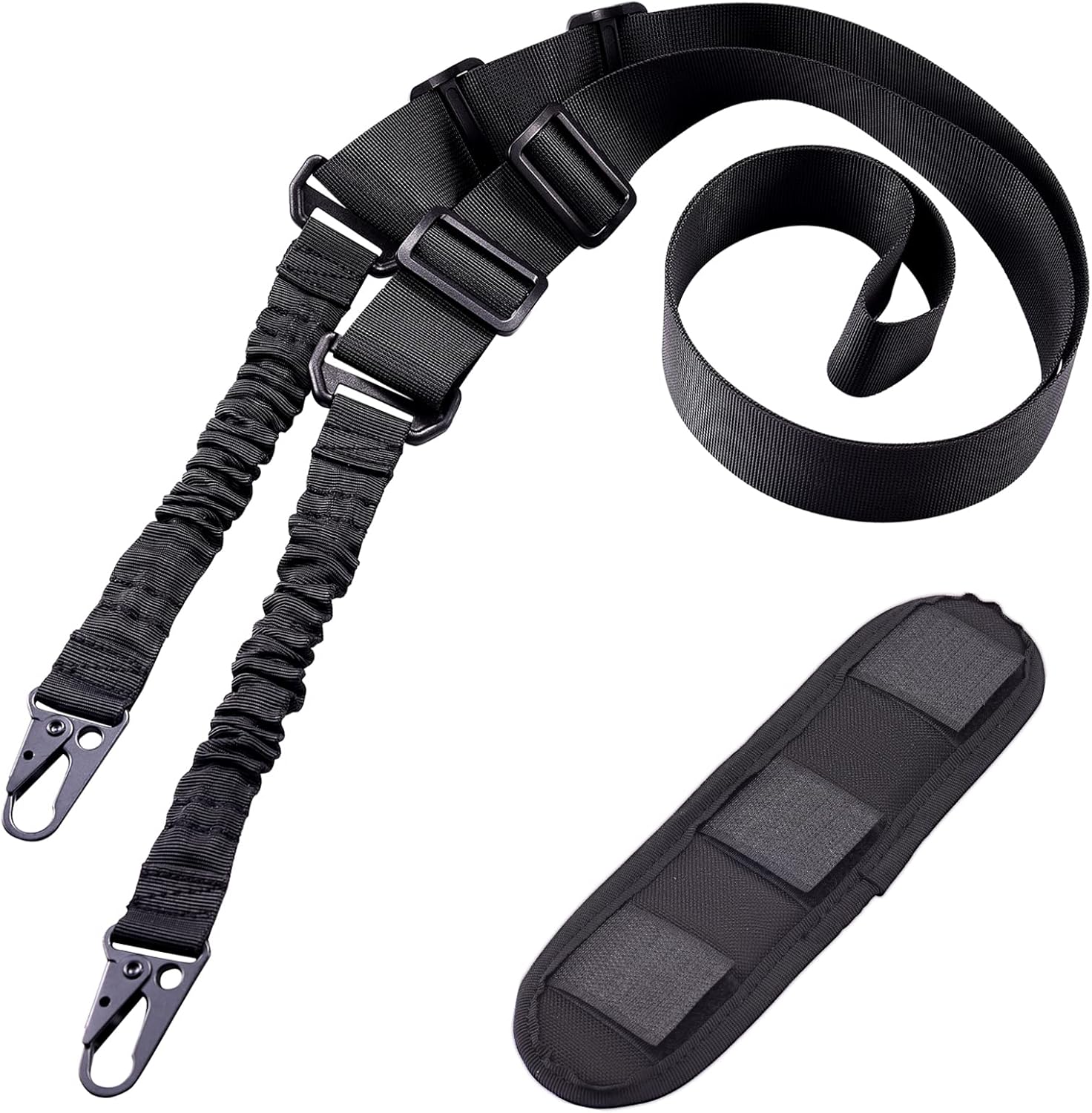 Wholesale OEM Two-Point Traditional QD Sling with Shoulder Pad – Adjustable Extra Long Rifle Sling